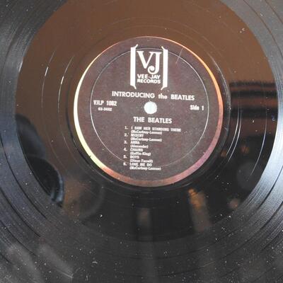 Introducing the Beatles vinyl record