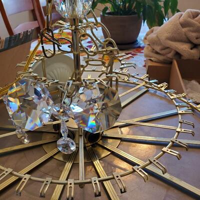 Vintage Crystal Chandelier