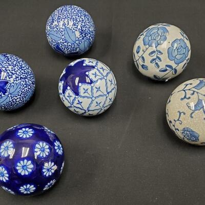 Blue Decor Balls