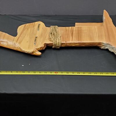 Wood carved Pelican