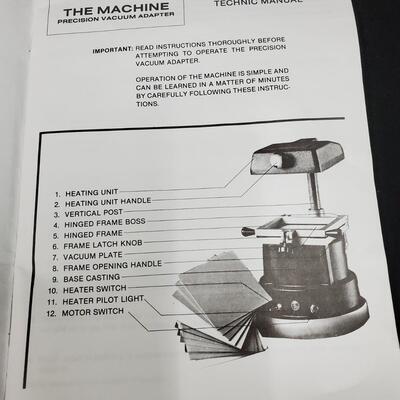 Vacuformer Machine - Dental Mold Machine