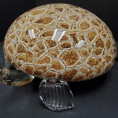 Hand Blown Glass Turtle