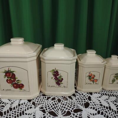 Porcelain canisters