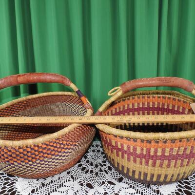 Pair of Bolga Baskets