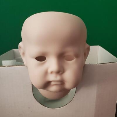 Unpainted Doll Head
