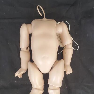 Plastic doll body