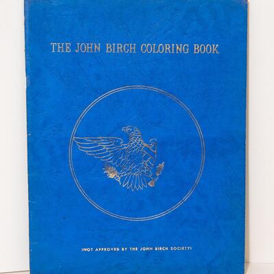 VINTAGE - JOHN BIRCH SOCIETY COLORING BOOK