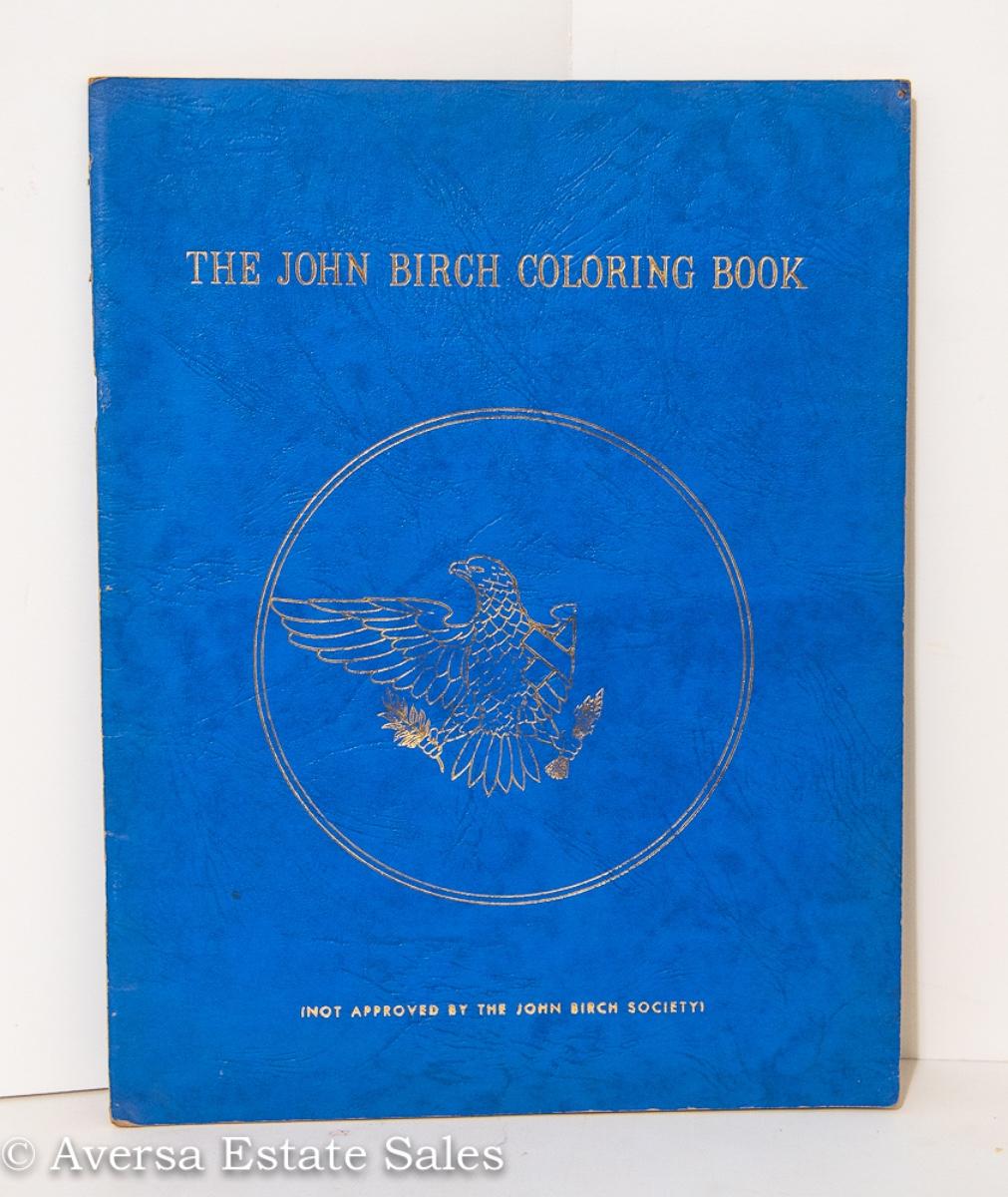 VINTAGE JOHN BIRCH SOCIETY COLORING BOOK