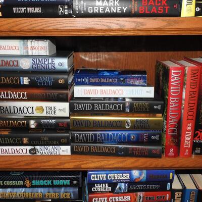 Grouping of books by David Baldacci