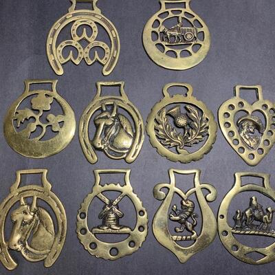 10 Horse Brasses