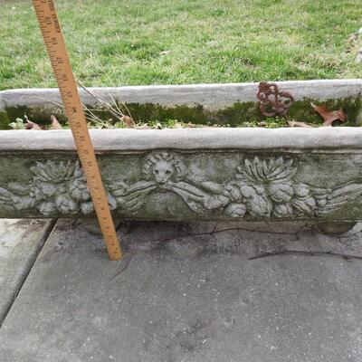 Beautiful concrete planter