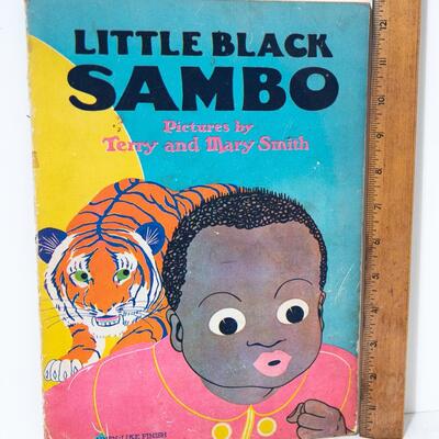 LARGE 1930s - LITTLE BLACK SAMBO BOOK