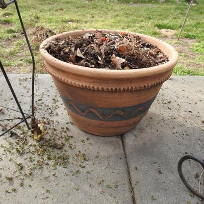 Beautiful terra cotta planter