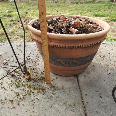 Beautiful terra cotta planter