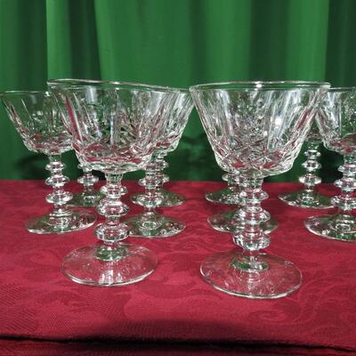 Rock sharp crystal Champagne glass