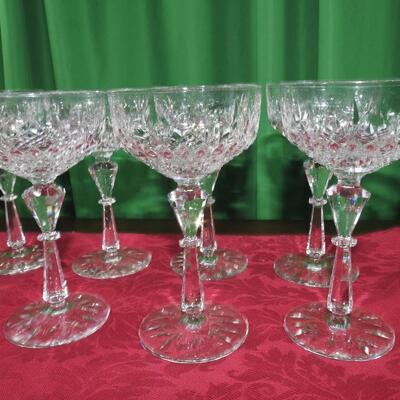 Rock sharp sherbet glasses