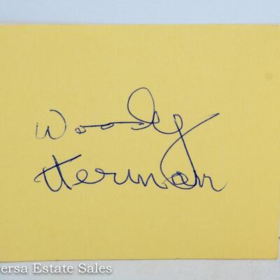 WOODY HERMAN AUTOGRAPH