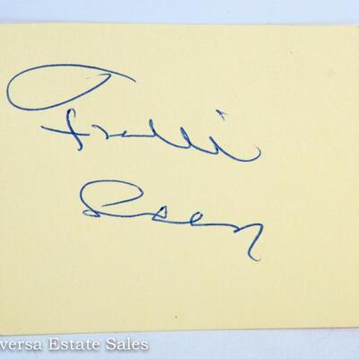 COUNT BASIE GUITARIST - FREDDIE GREEN AUTOGRAPH