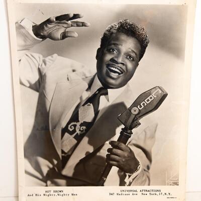 1950s Be-Bop Singer Roy Brown Photograph