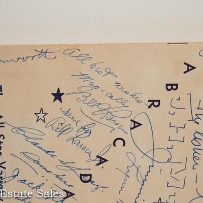 1946 -  MAGIC SHOW PROGRAM WITH MAGICIAN AUTOGRAPHS