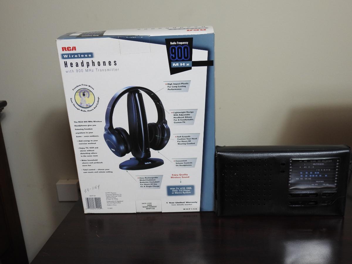 RCA Wireless headphones new in box