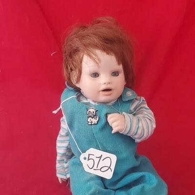 Baby Doll In Blue Overalls