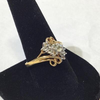 18k gold E Plated ring