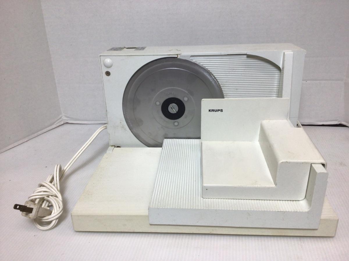 G558 KRUPS Electric Meat Slicer Lot