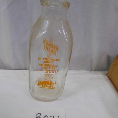 Item B021 Milk Bottle