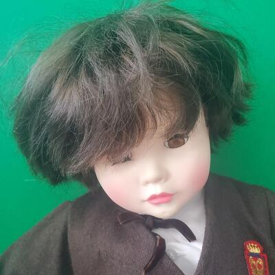 Plastic School boy Doll