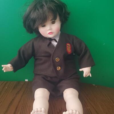 Plastic School boy Doll