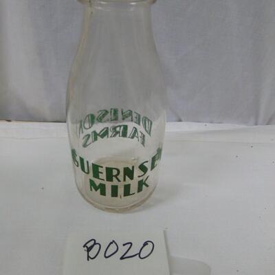 Item B020 Milk Bottle