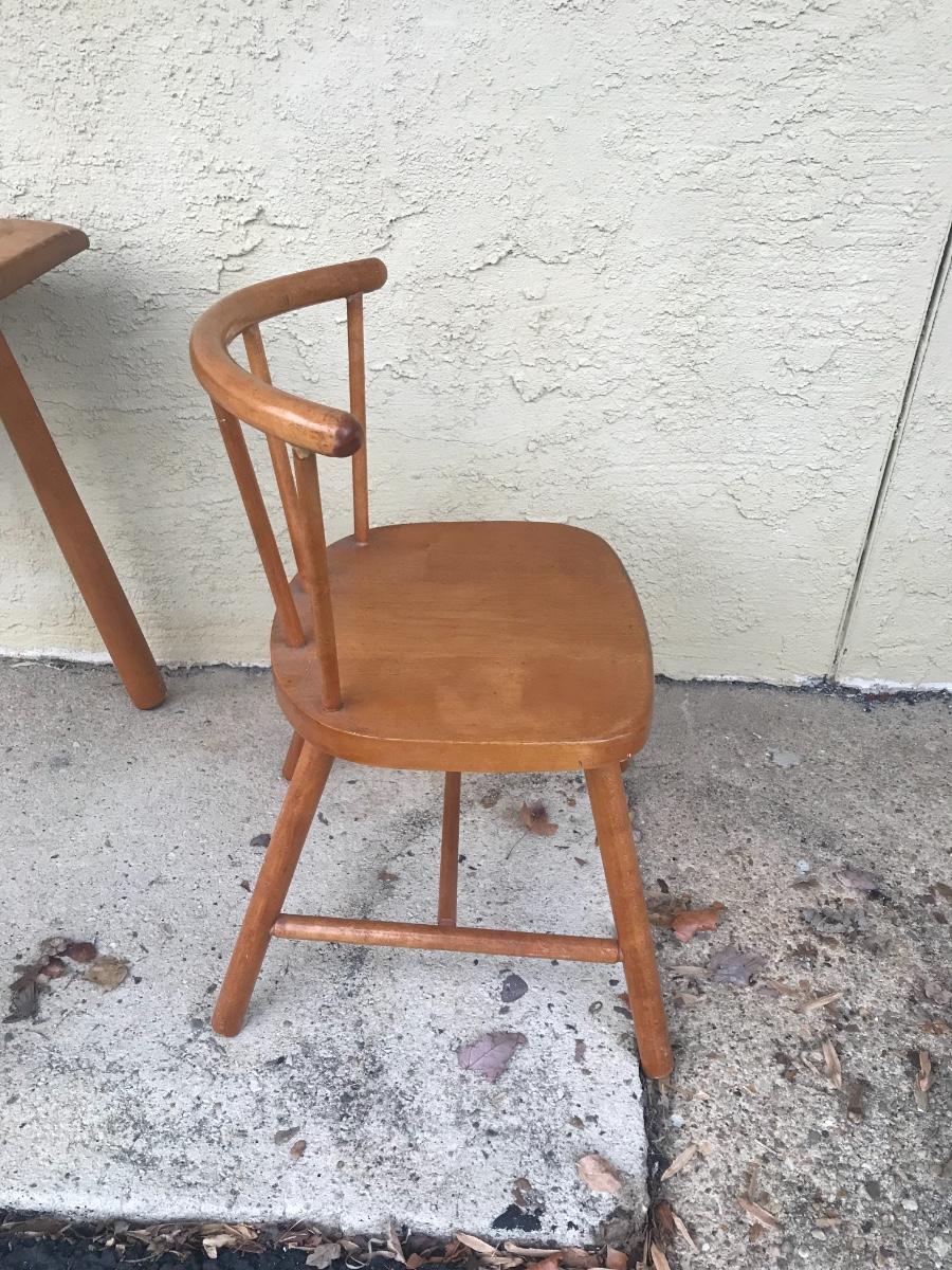 Lot 271 Vintage Children’s Table and Chairs