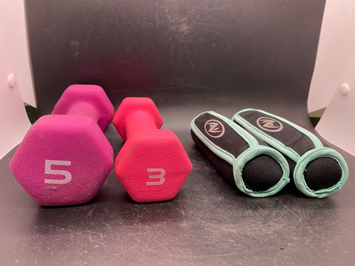 Lot of Light Exercise Weights