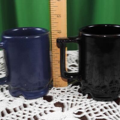 Pair of Frankoma mugs
