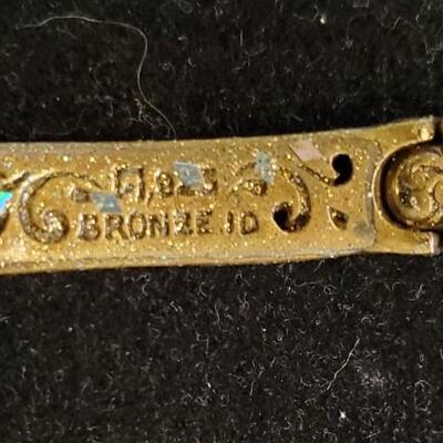 Silver and Bronze ID Bracelet