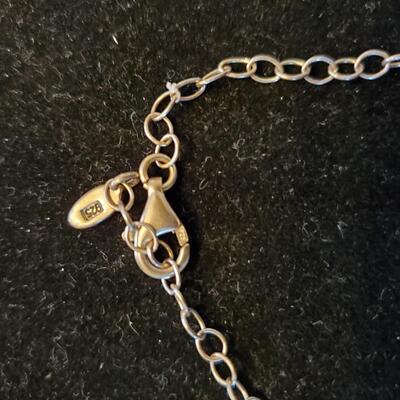 Barse Sterling, turquoise, and bead necklace