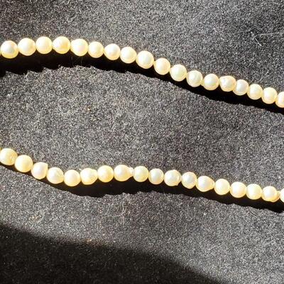 14 " Vintage Pearl Choker