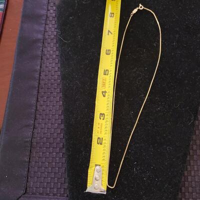 3 Pendant 14K Necklace