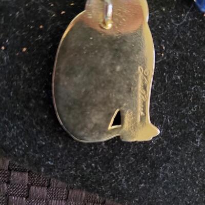 3 Pendant 14K Necklace