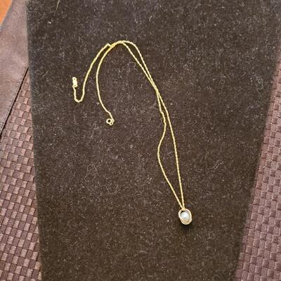 Pearl Pendant with 14K Chain