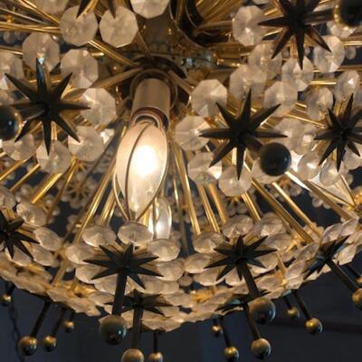 Shoenbek Crystal Sputnik Snowflake Chandelier