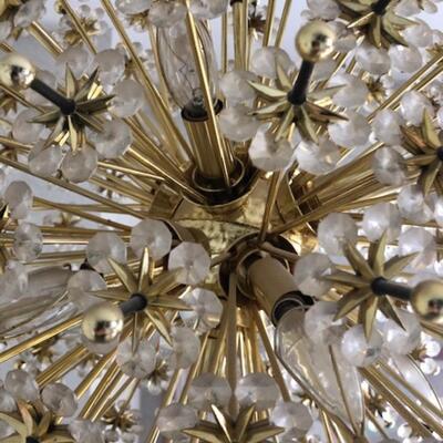Shoenbek Crystal Sputnik Snowflake Chandelier