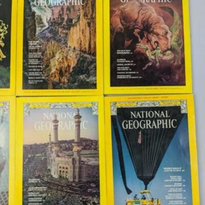 1978 Complete Set of National Geographic Magazines, January-December