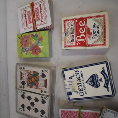 15 Decks of Playings Cards, Las Vegas, Bee, Used and New Decks
