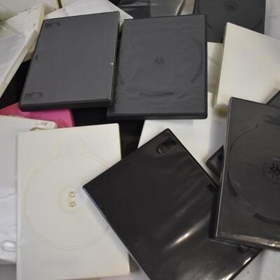 50+ Empty CD/DVD Cases Nice Condition