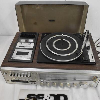 Silver Marshall Silver Sound System: Vintage, KMCRR-990, Turns On, Needs Repair