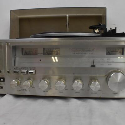 Silver Marshall Silver Sound System: Vintage, KMCRR-990, Turns On, Needs Repair
