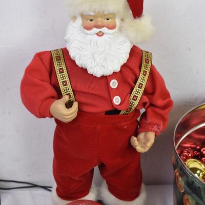 15+ Christmas Decor: Dancing Santa, Ornaments, Ornament Hooks, Mugs