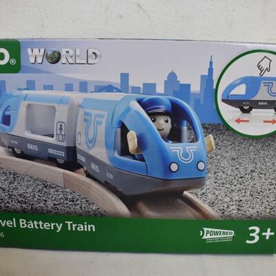 Brio Travel Battery Train, Full Set but Does Not Work, Good Condition Otherwise